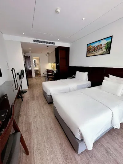 大型双床间 — A25 Premium Hotel - 18 Nguyễn Hy Quang
